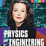 Book cover showing a famous scientist