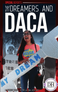 Book cover showing a protestor holding a sign that says "My Dream"