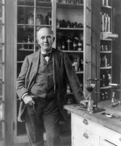 Portrait of Thomas Edison