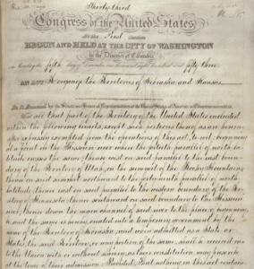 The Kansas Nebraska Act