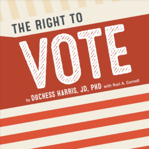 Book cover showing the title in red and white