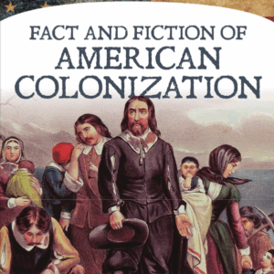 Book cover showing a painting of explorers