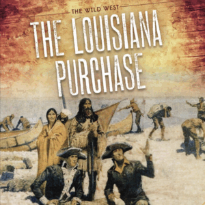 Illustration of settlers and Native Americans on the frontier