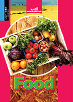 A tray with a variety of fruits and vegetables