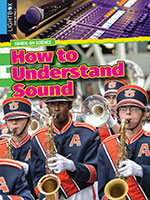 Book cover showing a marching band playing music