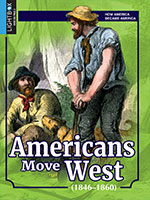 Book cover showing gold miners