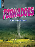 Book cover showing a tornado on the prairie