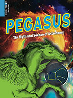 Book cover showing the astrology sign for Pegasus