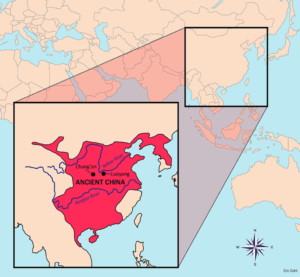 Ancient China map