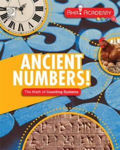 Book cover showing ancient number systems
