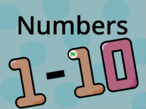 Numbers 1-10 icon