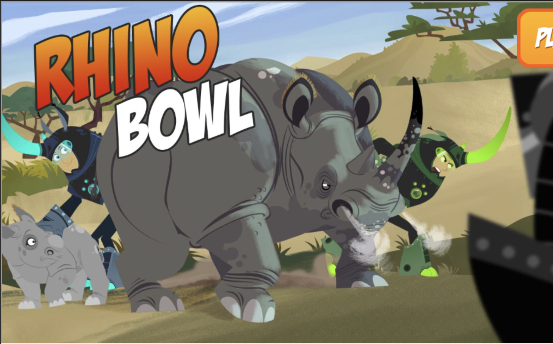 Wild Kratts Rhino Bowl