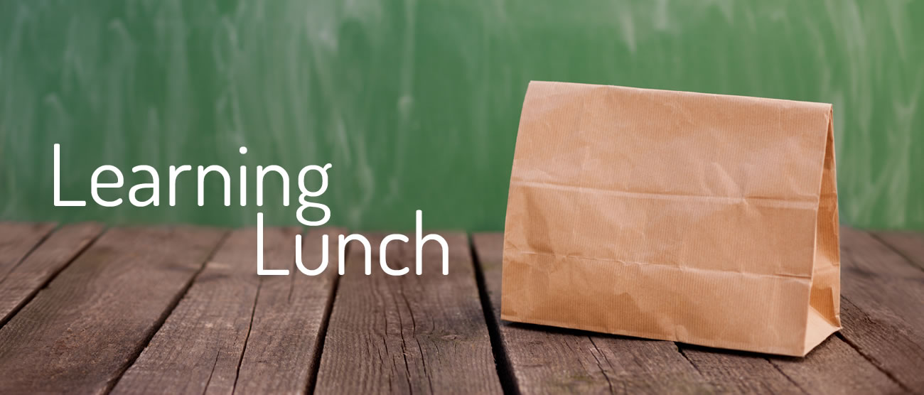 Learning Lunch Speaker Series