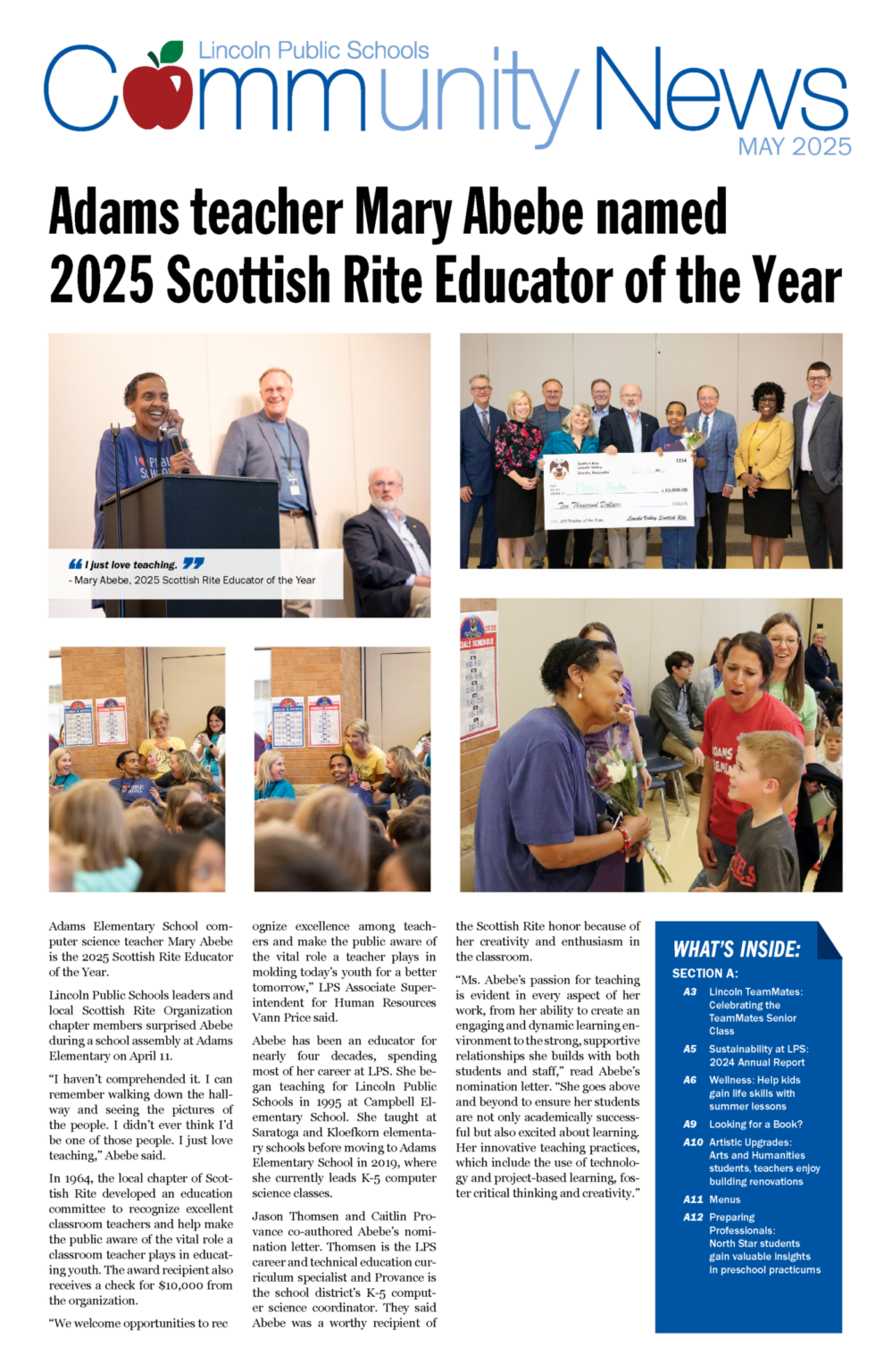 May 2025 CommNews Cover