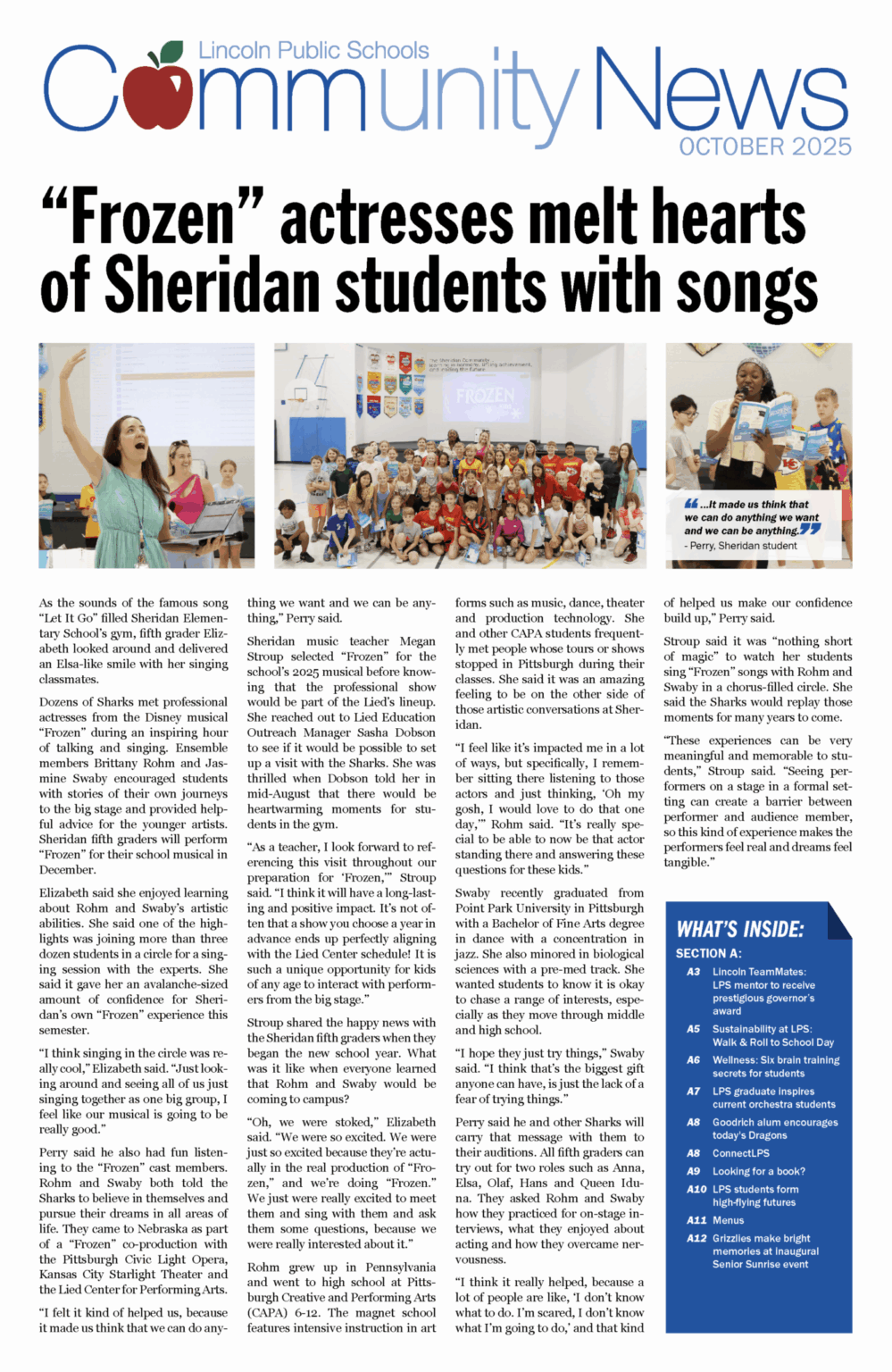 October 2025 Community News Cover