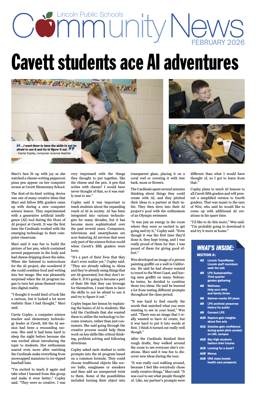 February 2026 Community News cover