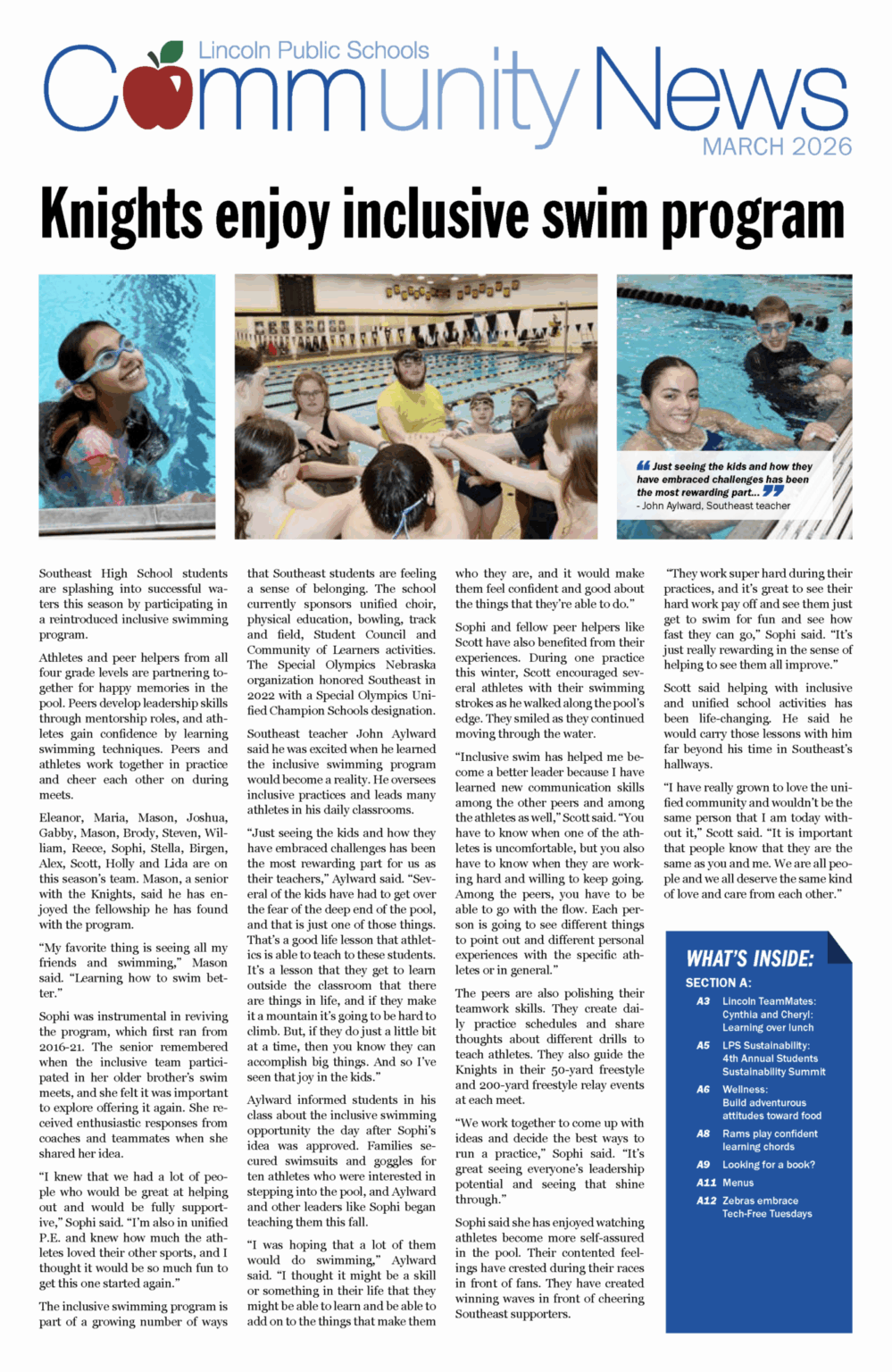 March 2026 Community News Cover