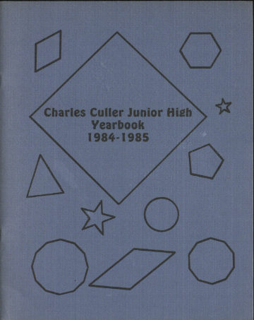 1985 Culler Junior High Yearbook