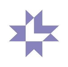 A star with one corner facing inward