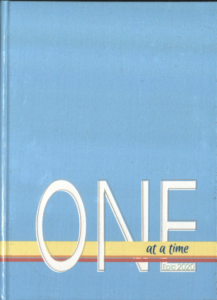 Yearbook cover light blue