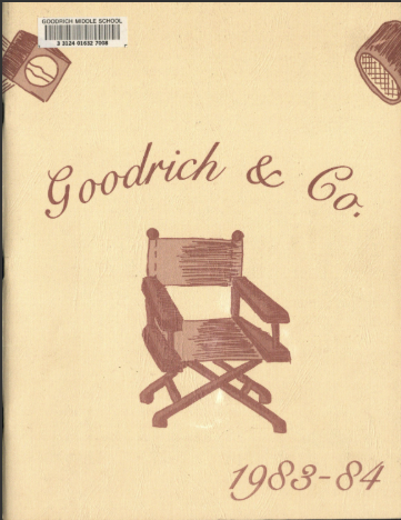 1984 Goodrich Junior High Yearbook