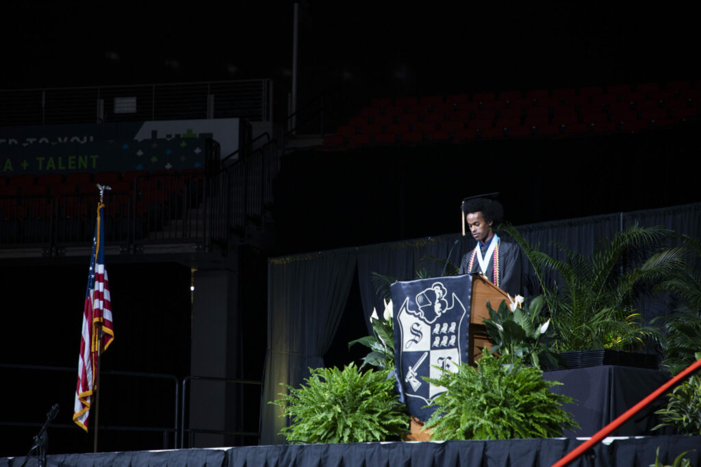 Southeast Student Speaker at Graduation