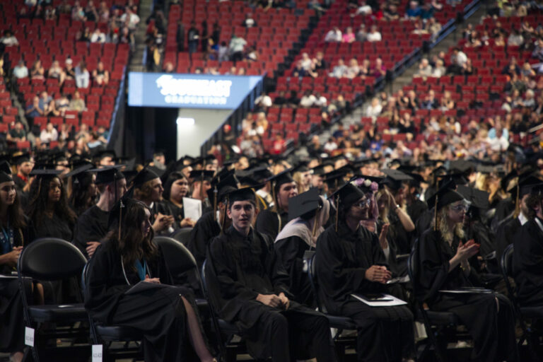 LSE students celebrating their graduation