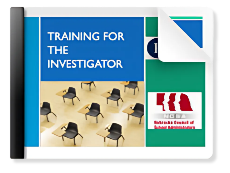 Training for the investigator