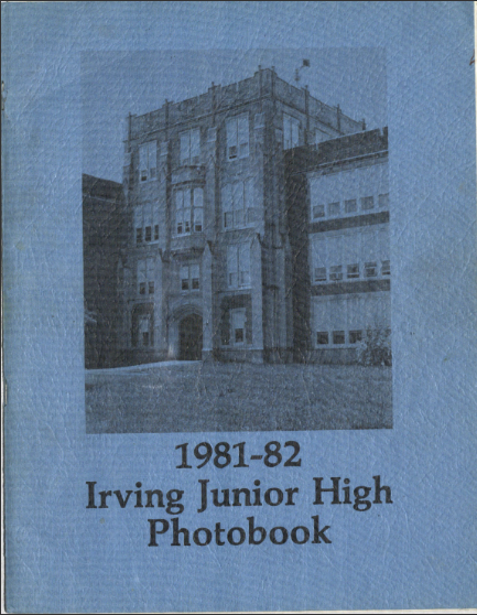 1982 Irving Junior High Yearbook