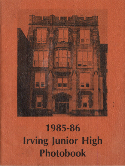 1986 Irving Junior High Yearbook