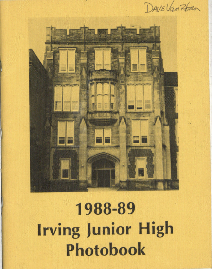 1989 Irving Junior High Yearbook