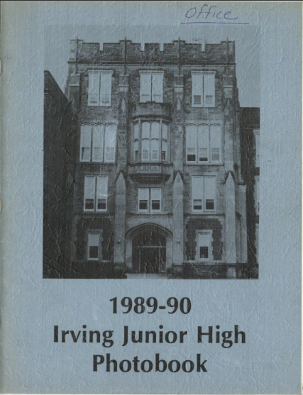 1990 Irving Junior High Yearbook