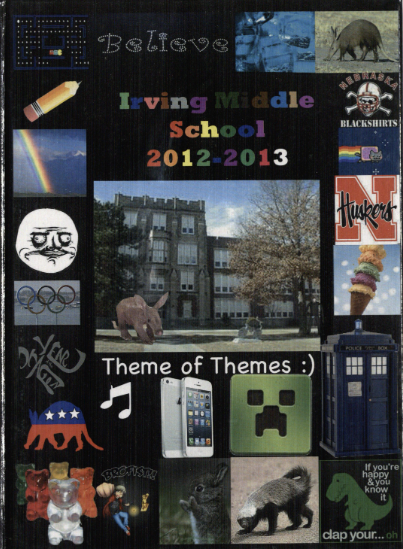 2013 Irving Middle School Yearbook