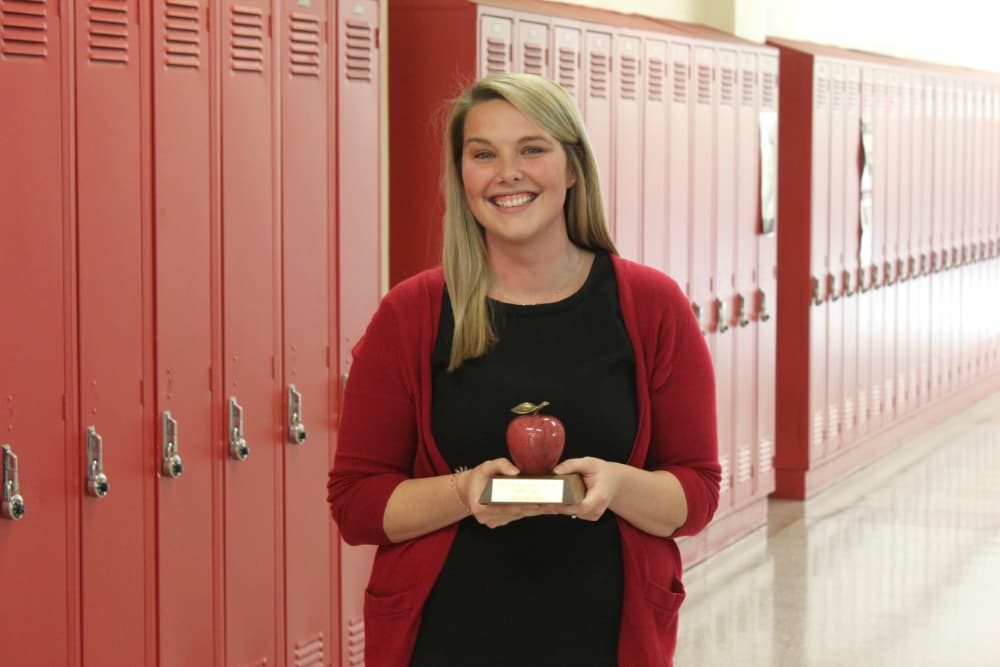 Photo of 2019 Nebraska Teacher of the Year, Sydney Jensen