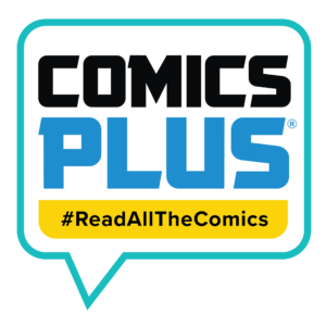Comics Plus Icon. Select link to login.