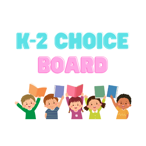 November K-2 Choice Board