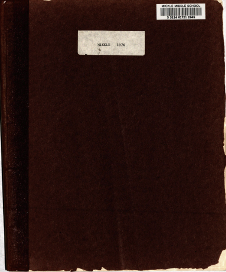 1976 Mickle Junior High Yearbook