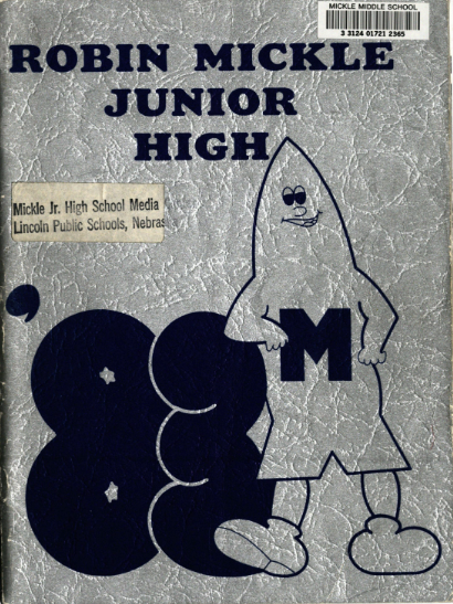 1983 Mickle Junior High Yearbook
