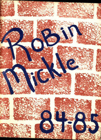 1985 Mickle Junior High Yearbook