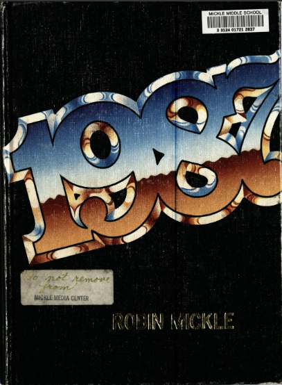 1987 Mickle Junior High Yearbook