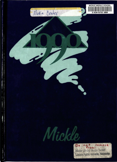 1990 Mickle Junior High Yearbook