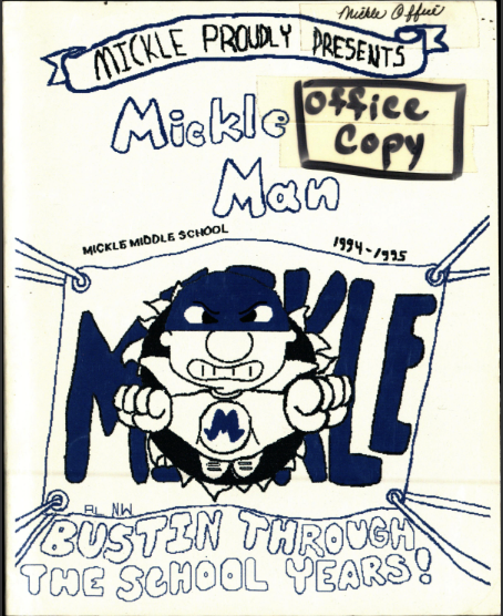 1995 Mickle Middle School Yearbook