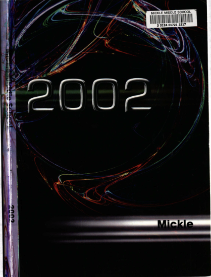 2002 Mickle Middle School Yearbook