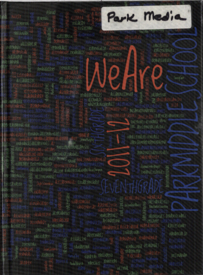 2012 Park Middle School Yearbook