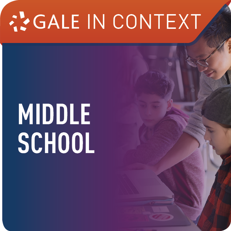 Gale In Context: Middle School