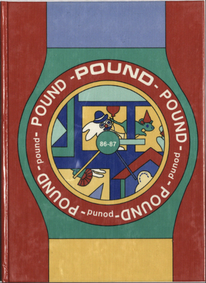 1987 Pound Junior High Yearbook