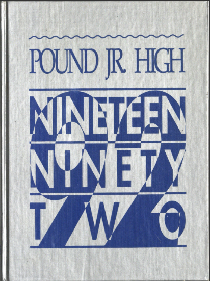 1992 Pound Junior High Yearbook