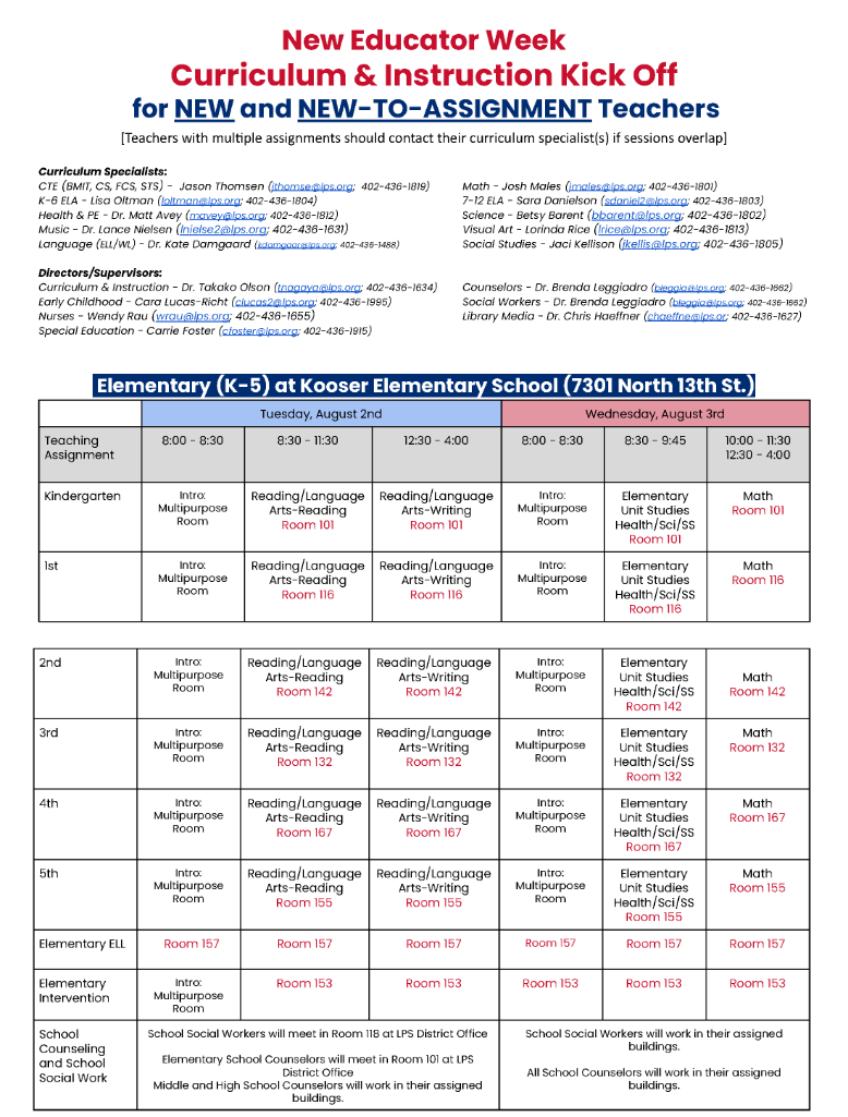 Lps Calendar 2023 Lps Professional Learning | New Teachers 2022-2023