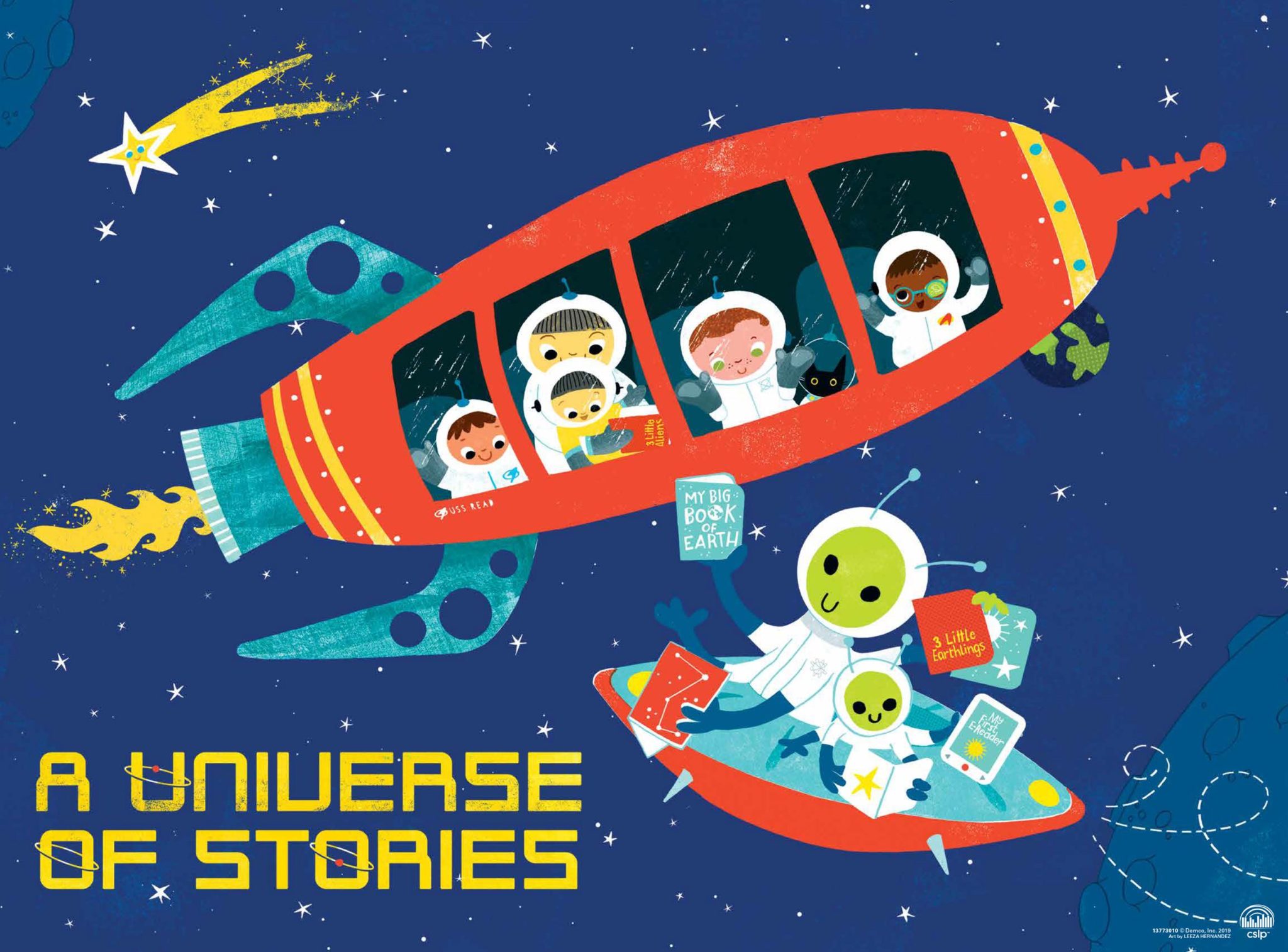 A Universe of Stories Promotes Reading and Learning