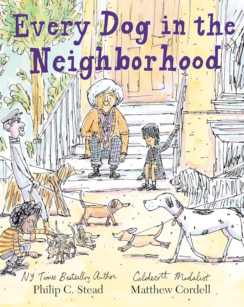 The Cover of Every Dog in the Neighborhood. This image is a hyperlink to the Golden Sower Choice Board for this book.